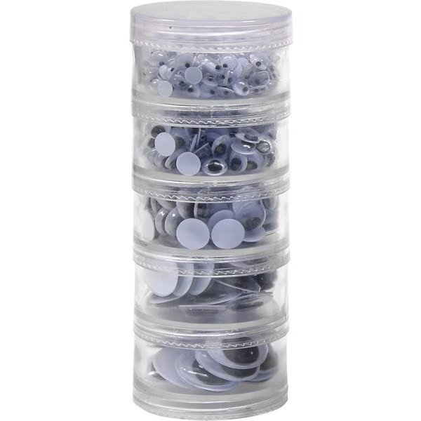 Wiggle Eyes Jar, 560/ST, Assorted Sized PK, Creativity Street, Mfr#: CKC3407